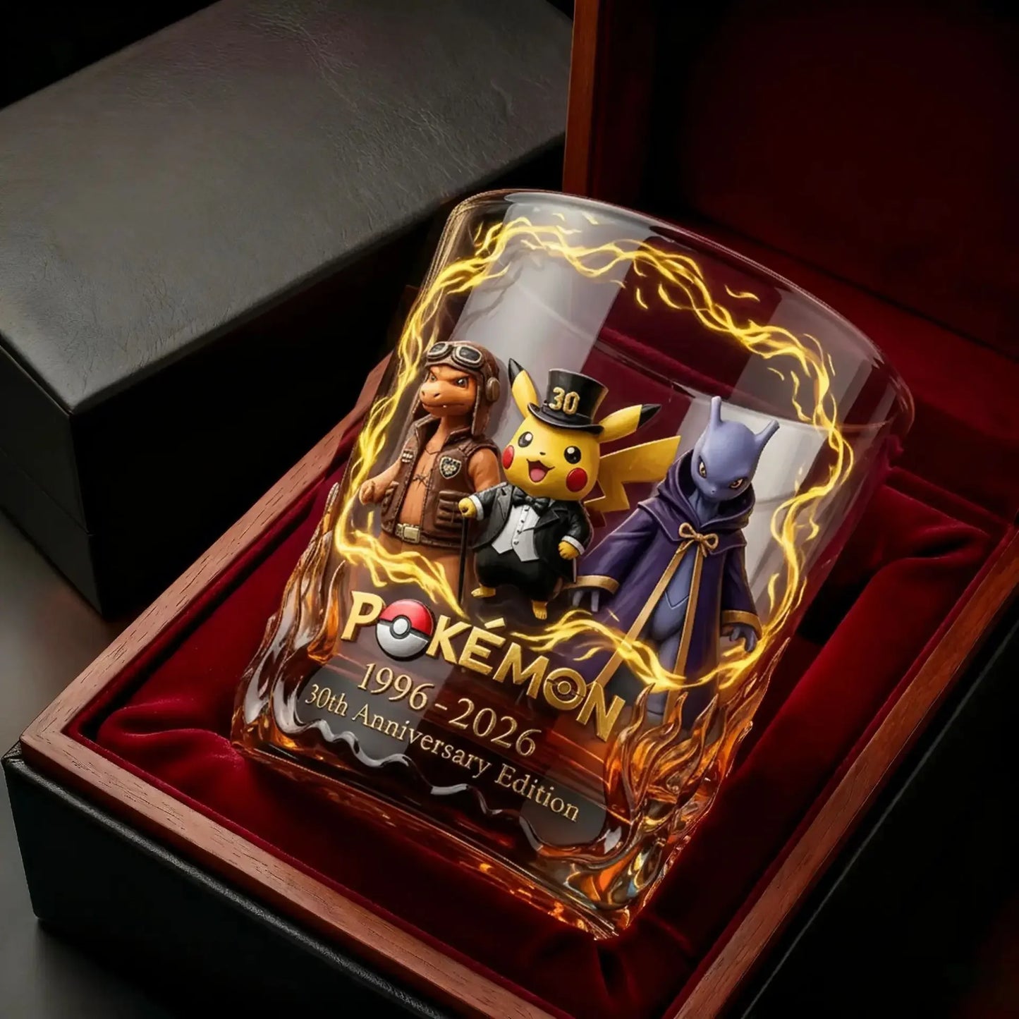 Coffret Collector : Verre Pokémon 30e Anniversaire (Série Limitée)