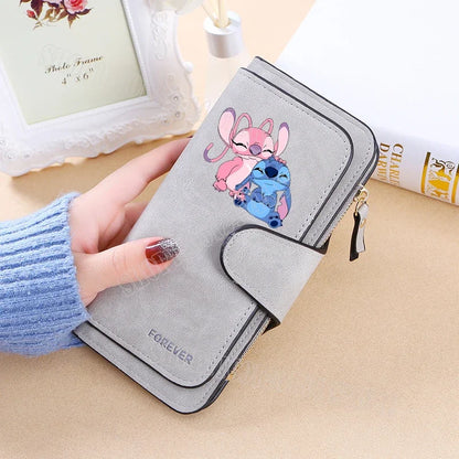 Portefeuille Femme Kawaii Disney Stitch – Pratique, Stylé et Fonctionnel