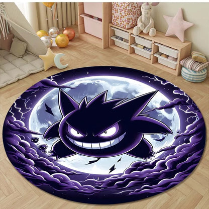 Tapis Pokémon Ectoplasma – Tapis de sol décoratif pour fans de Pokémon