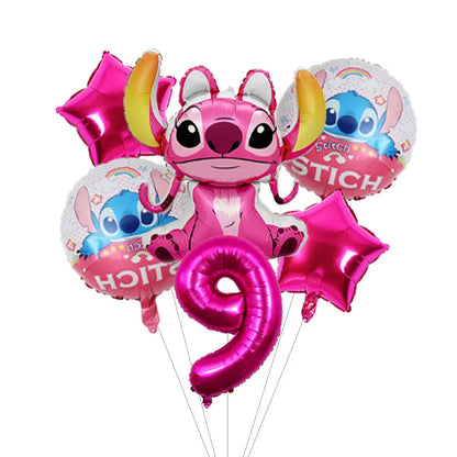 Pack Déco Anniversaire Thématique – Édition Angel Rose