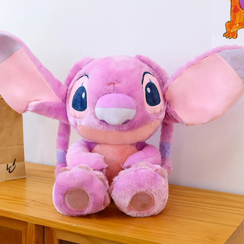 Peluche Stitch ou Angel – Ultra Douce | 30/40/50 cm | Modèle Bigfoot Premium