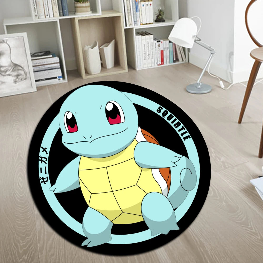 Tapis Pokémon Carapuce – Tapis de sol décoratif pour fans de Pokémon