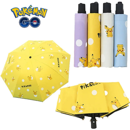 ☂️ Parapluie Pikachu manuel – Compact et léger