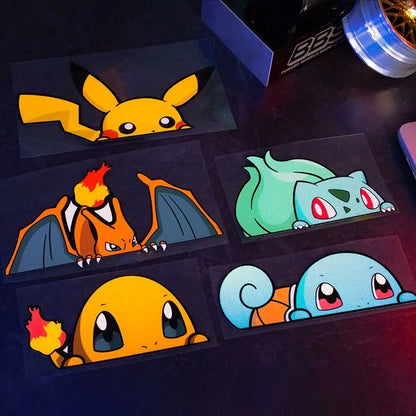 Pokémon head stickers