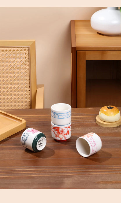 Coffret Collector 4 Tasses en Céramique Pokémon – Design Kawaii Exclusif