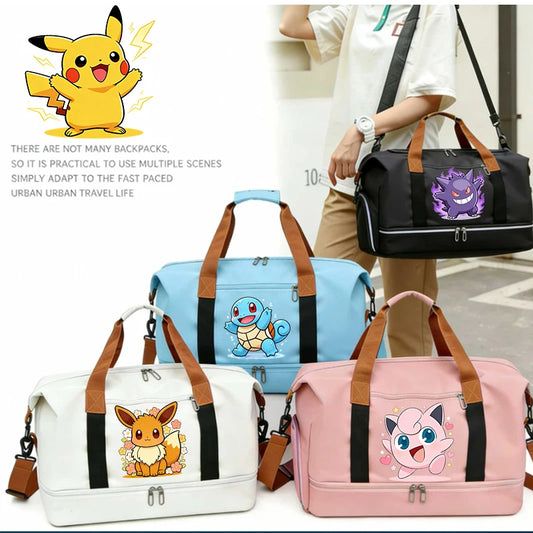 Sac de Voyage Pokémon – Compagnon de Sport et d'Aventure