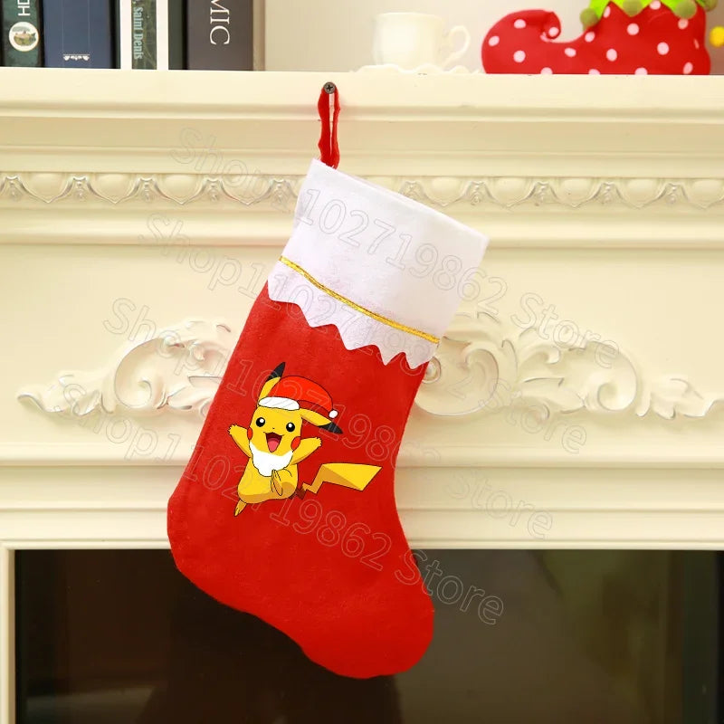 Chaussette de Noël Pokémon - Attrapez l'esprit des Fêtes ! 🌟