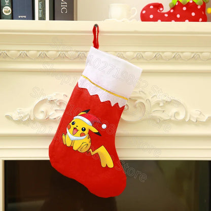 Chaussette de Noël Pokémon - Attrapez l'esprit des Fêtes ! 🌟