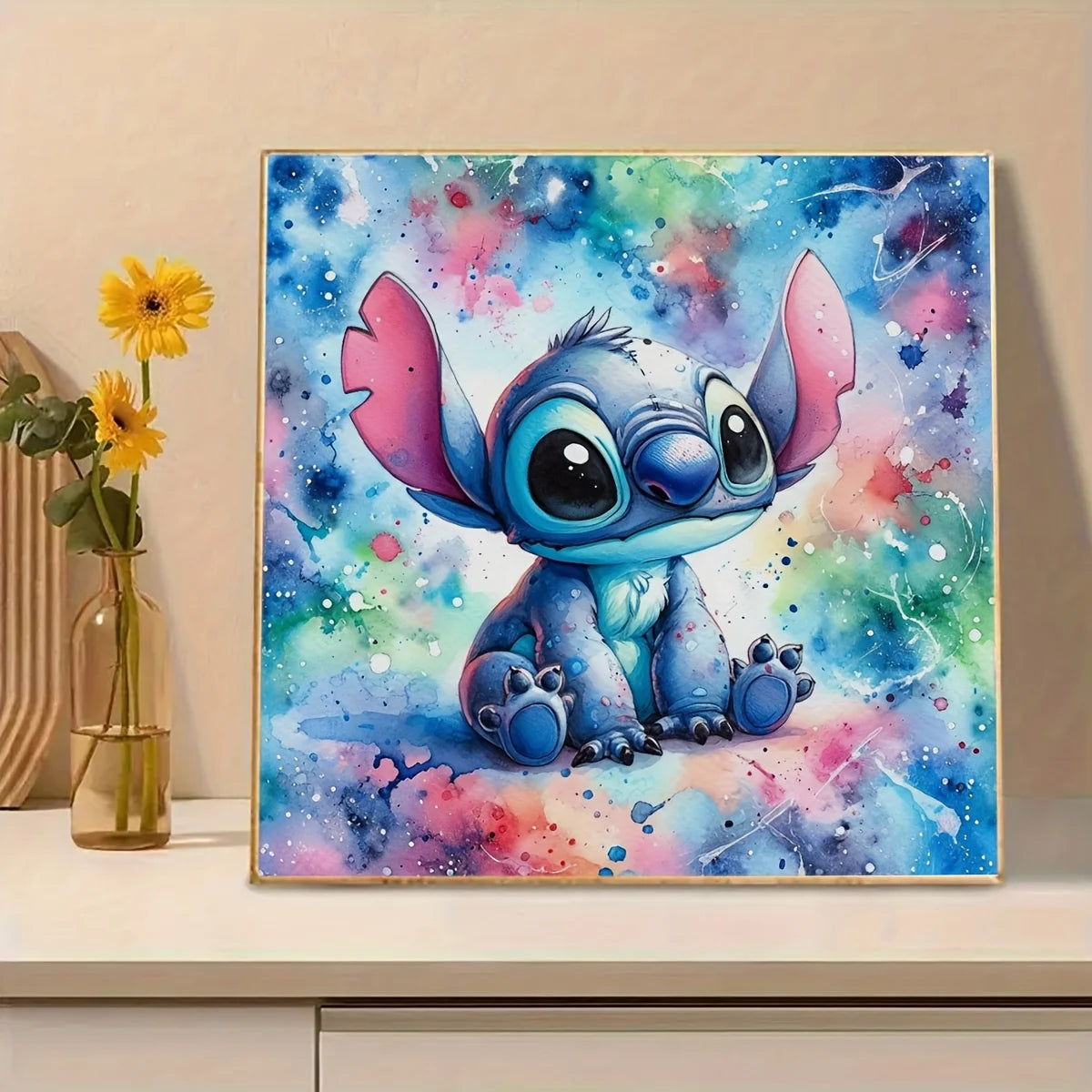 Tableau Diamant Stitch – Kit Diamond Painting Complet