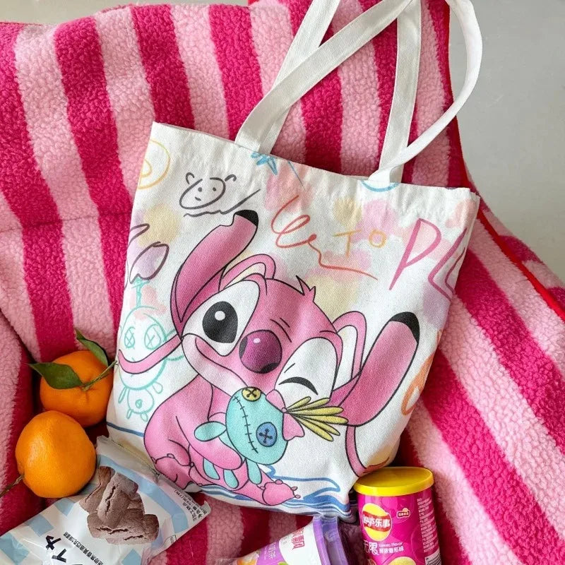 Tote Bag Stitch - Sac en Toile Kawaii - Accessoire indispensable