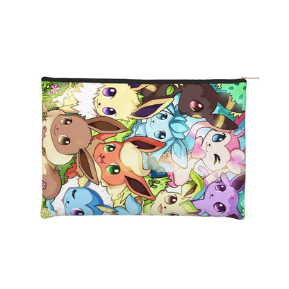 Pochette Organisateur Pokémon "Évolutions" – Trousse Multifonction pour Papeterie & Cosmétiques