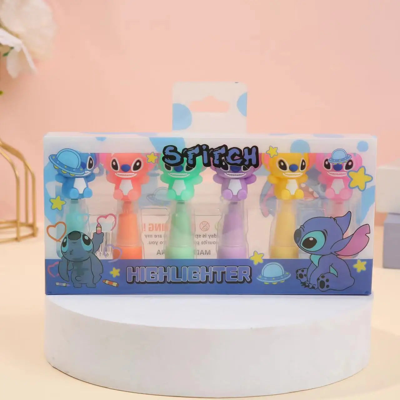 Ensemble de Surligneurs Disney Stitch – Édition Magique