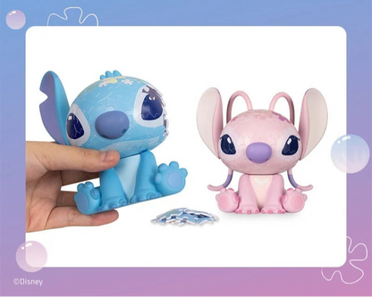 Stitch and Angel 3D Puzzle – 138 pieces