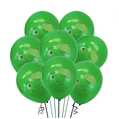 Ballons en Latex Pokémon 20 pcs pour Décoration d'Anniversaire - Divers Modèles