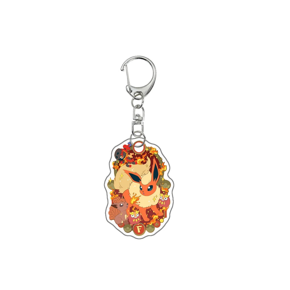 Porte-clés Pokémon (Evoli et ses évolutions)
