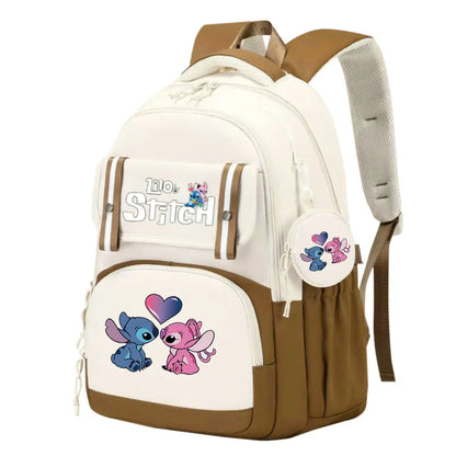 Disney Stitch Backpack - School Bag, Travel Bag &amp; Schoolbag