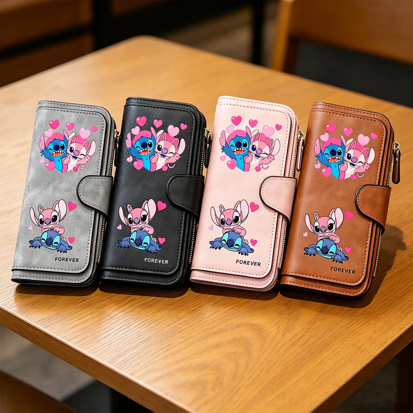 Porte-Monnaie & Portefeuille Disney Lilo & Stitch – Design Cuir Tendance