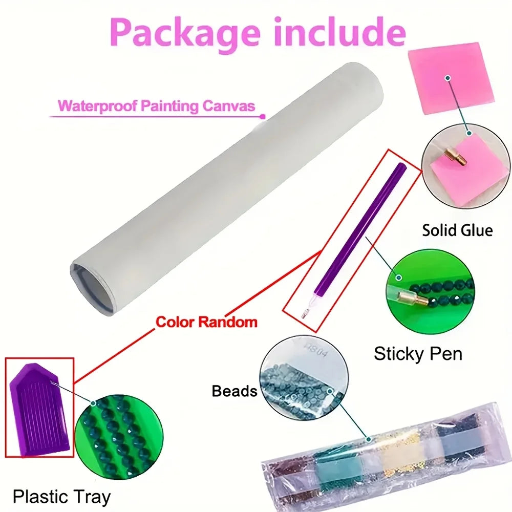 Tableau Diamant Stitch – Kit Diamond Painting Complet