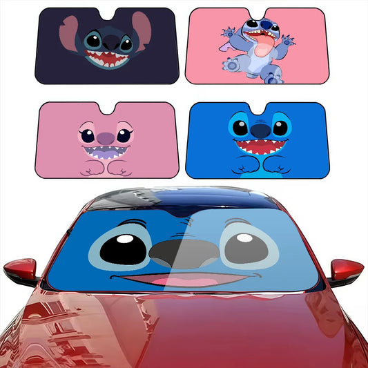 Pare-Soleil de Voiture Stitch – Protection Anti-UV & Chaleur pour Pare-Brise
