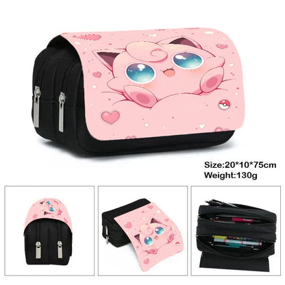 Trousse Scolaire Rectangulaire Pokémon – Collection Dresseurs