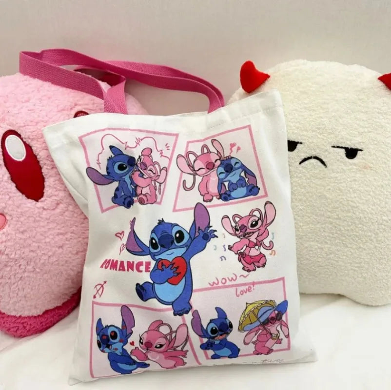 Tote Bag Stitch - Sac en Toile Kawaii - Accessoire indispensable