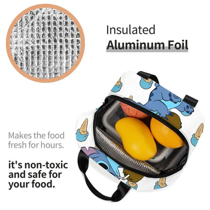 Stitch Insulated Lunch Bag – Lightweight and Durable Lunch Bag for Picnics and Lunches