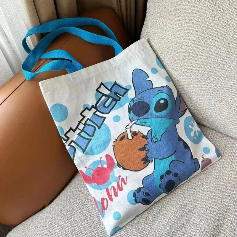 Tote Bag Stitch - Sac en Toile Kawaii - Accessoire indispensable