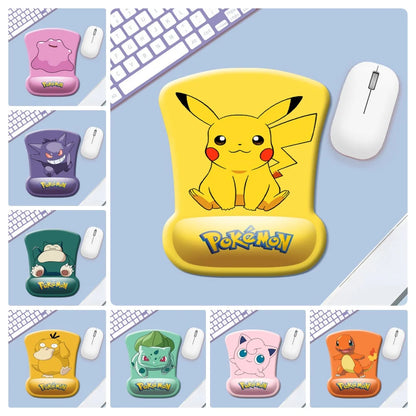 Pokémon Ergonomic Mouse Pad - Comfort and Style for Your Desk