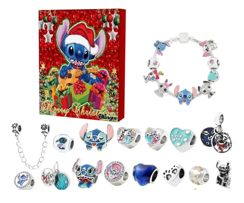 Calendrier de l'Avent Stitch – 24 Surprises Bijoux & Accessoires