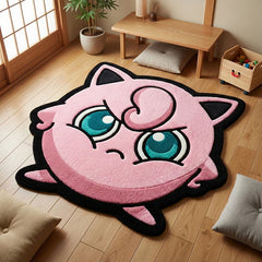 Tapis Pokémon Rondoudou – Tapis de sol décoratif pour fans de Pokémon