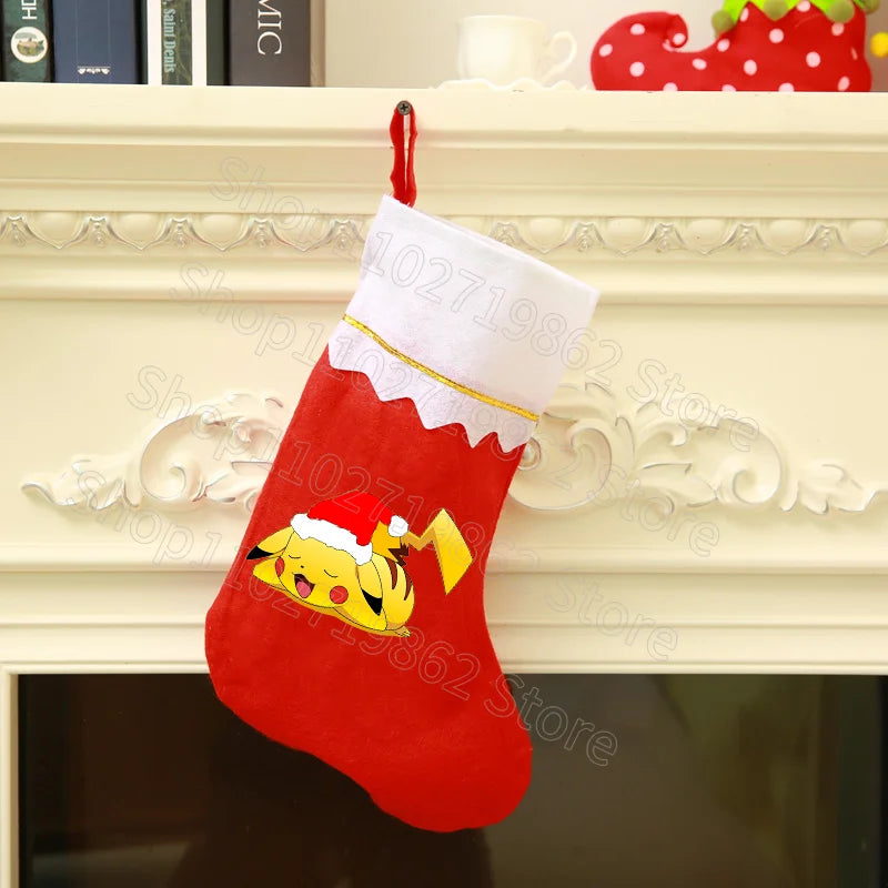 Chaussette de Noël Pokémon - Attrapez l'esprit des Fêtes ! 🌟
