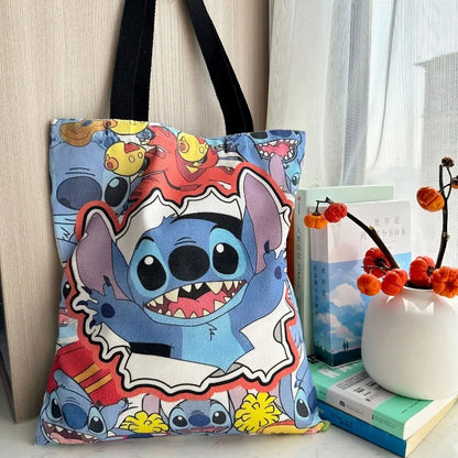 Tote Bag Stitch - Sac en Toile Kawaii - Accessoire indispensable