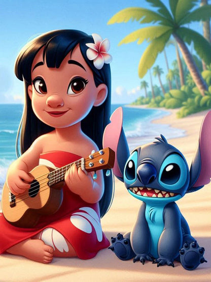 💙 Lilo and Stitch Diamond Painting