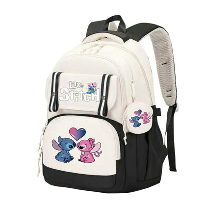 Disney Stitch Backpack - School Bag, Travel Bag &amp; Schoolbag
