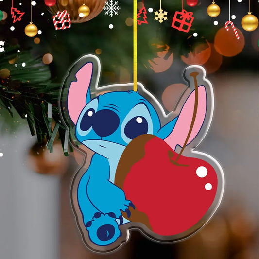 Pendentif de Noël Disney Stitch – Décoration en acrylique 2D