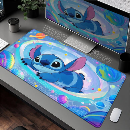 Tapis de Bureau XXL Stitch – Surface de Travail & Gaming – Plusieurs Formats