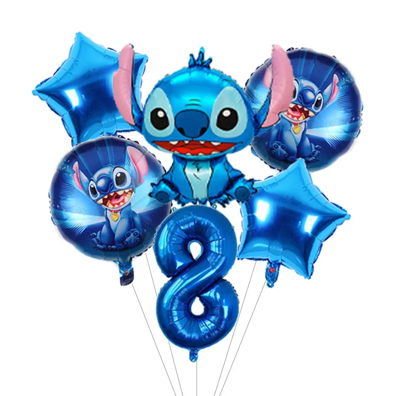 Pack Déco Anniversaire Thématique – Édition Stitch