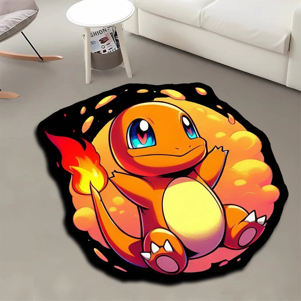 Tapis Pokémon Salameche – Tapis de sol décoratif pour fans de Pokémon