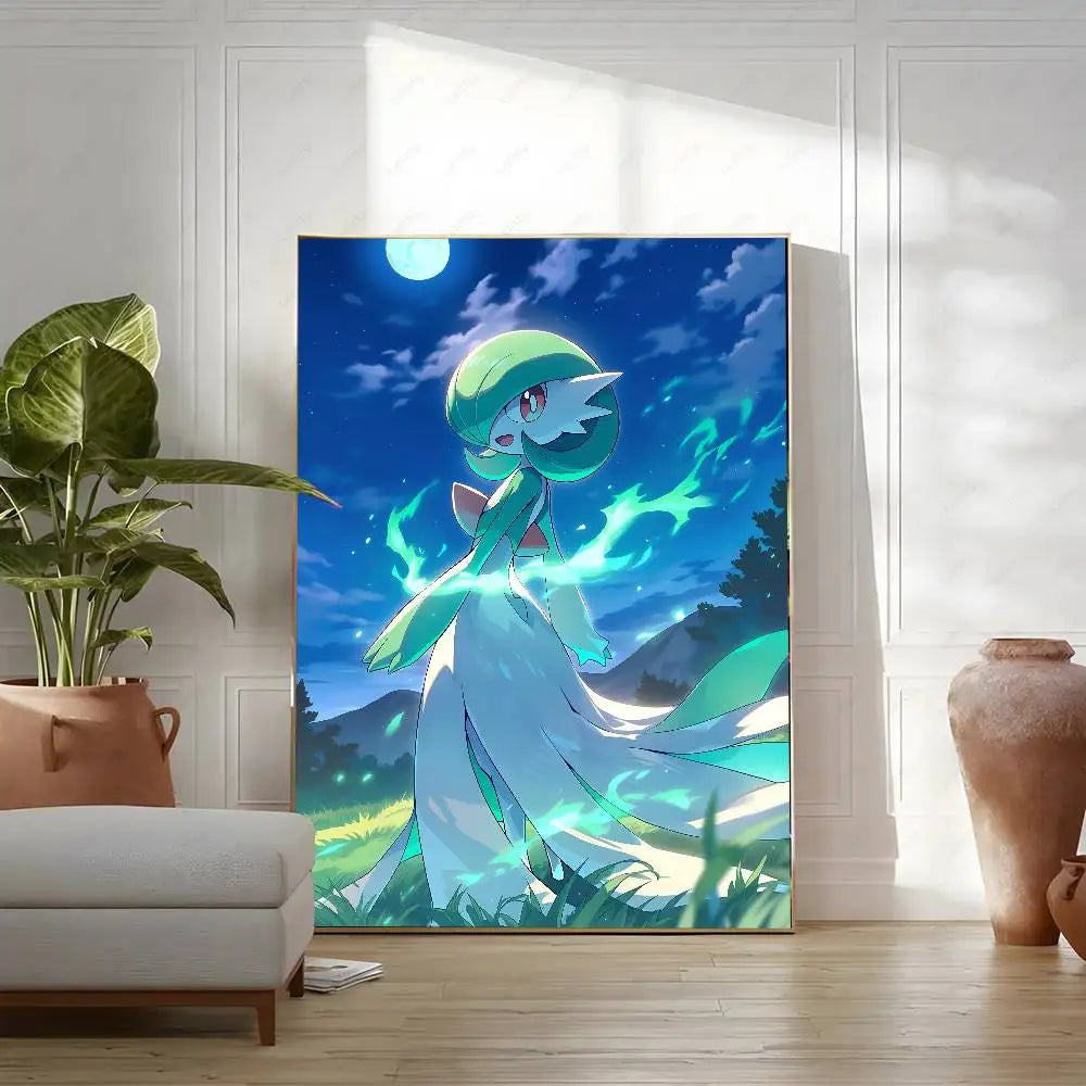 Poster Pokémon Gardevoir 50x70 cm – Décoration Murale HD