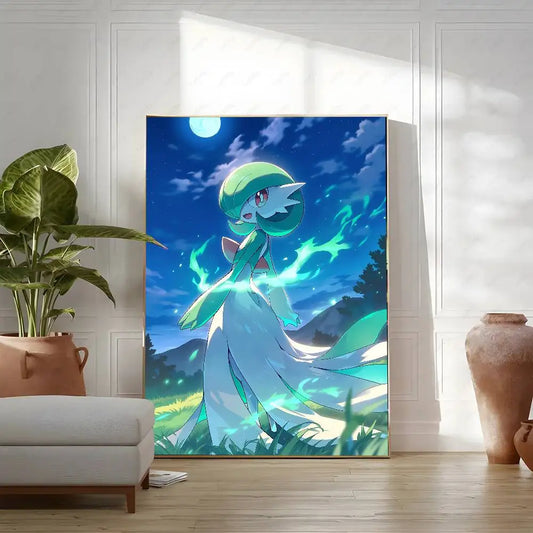Poster Pokémon Gardevoir 50x70 cm – Décoration Murale HD