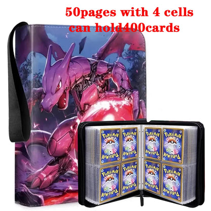 Classeur Range-Carte Pokémon Dracaufeu 400 Cartes – Protection et Style Ultime