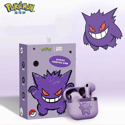 Écouteurs Bluetooth Pokémon – Modèle D61 (Ectoplasma / Rondoudou)