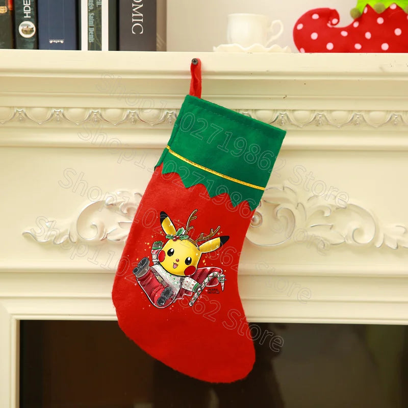 Chaussette de Noël Pokémon - Attrapez l'esprit des Fêtes ! 🌟
