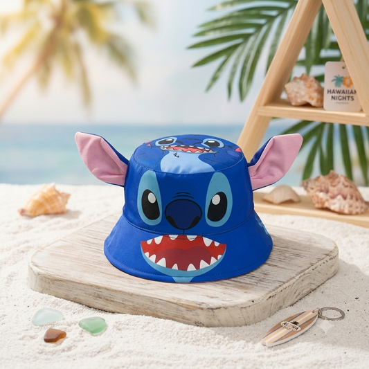 Chapeau Bob Stitch – Accessoire de Protection Solaire pour Enfant