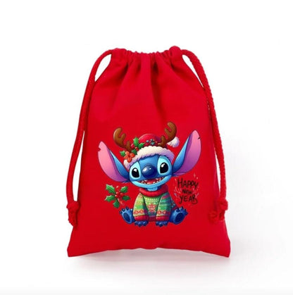 Sacs à cordon de Noël Stitch