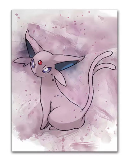 Posters Evolitions Pokémon – Décoration Murale Kawaii | Plusieurs Tailles