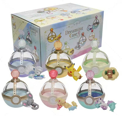 Eevee figure in transparent Pokéball (Series 1, 2 or 3)