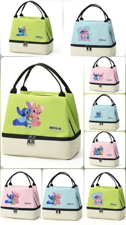 Sac isotherme Stitch – Sac à déjeuner Disney pour enfants et étudiants