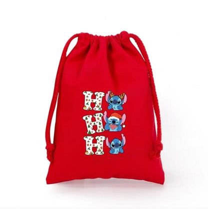 Sacs à cordon de Noël Stitch