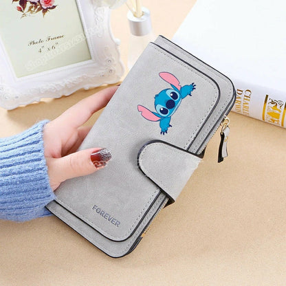 Portefeuille Femme Kawaii Disney Stitch – Pratique, Stylé et Fonctionnel